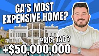 The 5 Most Expensive Homes for Sale in Georgia Right Now
