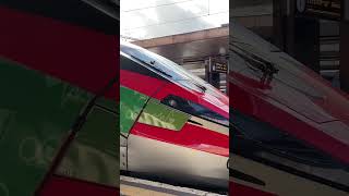 The first Frecciarossa 1000 in the world at Rome termini station