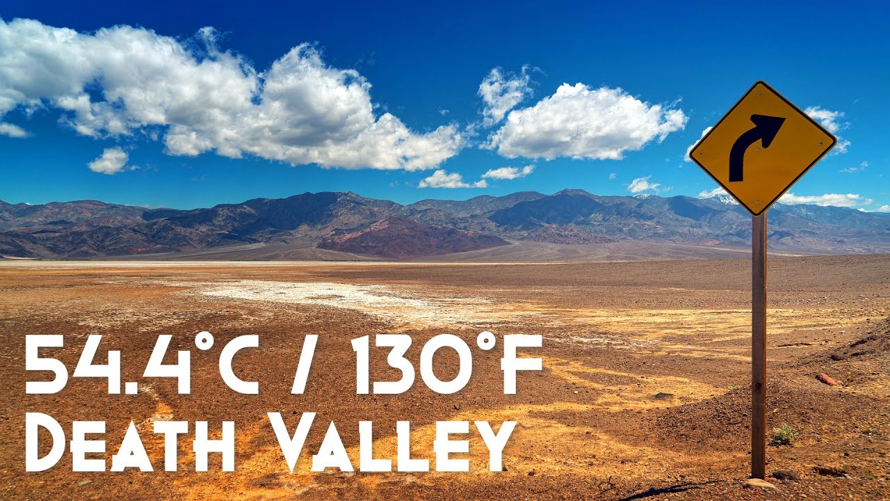 Highest Temperature On Earth Recorded In Death Valley (54.4 C / 130 F ...