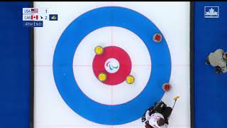 J3 Curling en fauteuil roulant