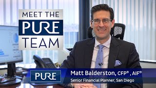Matt Balderston, CFP®, AIF® - Pure Financial Advisors