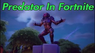 Predator In Fortnite / Complete challenges and defeat Predator Boss to get his skin