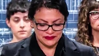 Rashida Tlaib's Incredibly Emotional Moment During Israel Press Conference