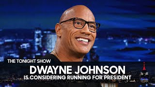 Dwayne Johnson Would Consider Running for President in the Future (Extended) | T