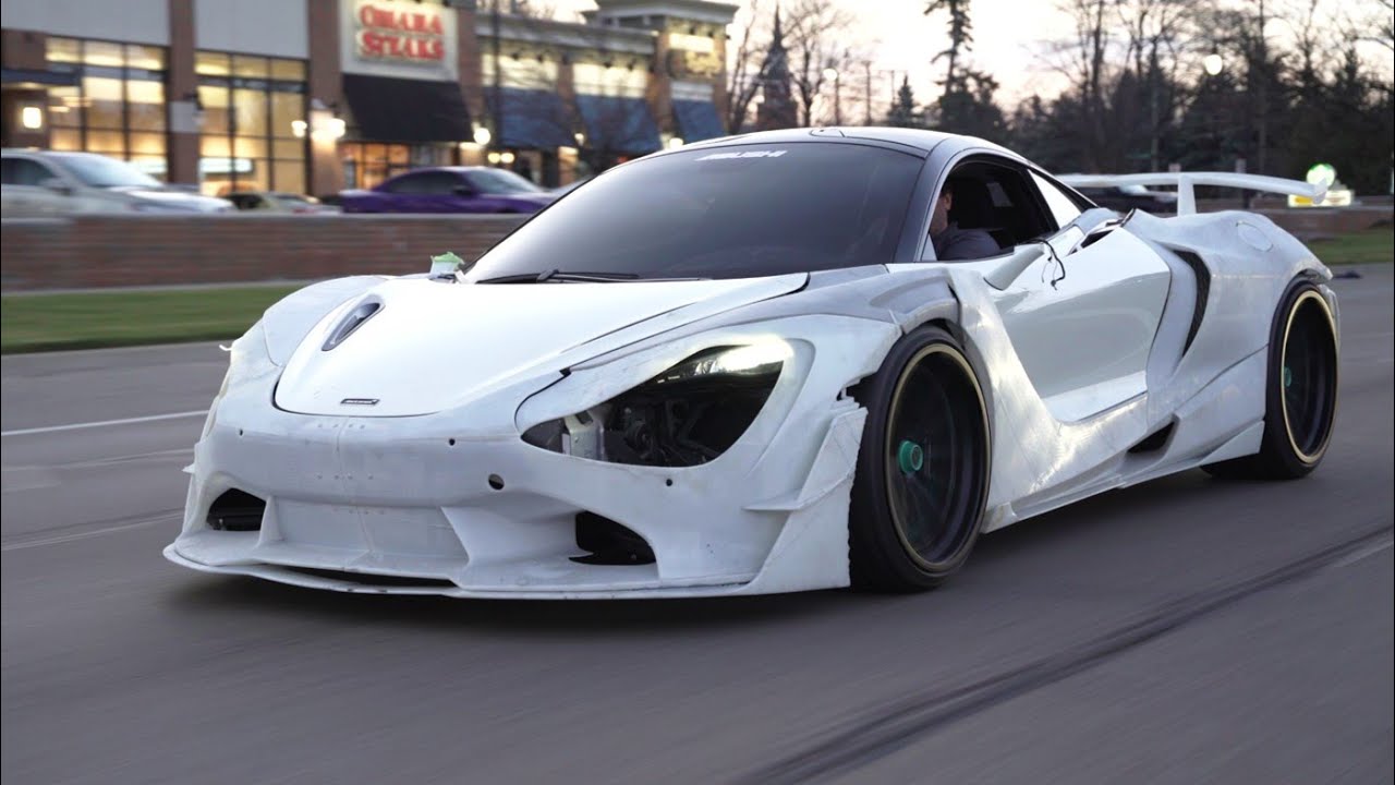 3d Printed Wide Body Kitmclaren 720s Widebody Kit