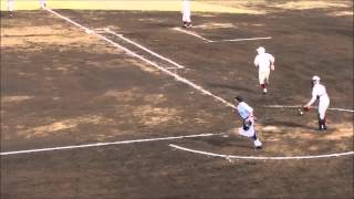 早稲田実業　加藤雅樹　2015年4月12日　早大学院戦　第3打席　中安