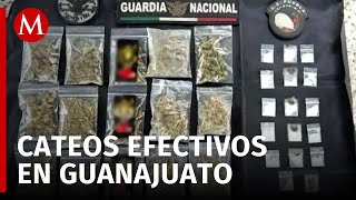 Guardia Nacional y Ejército encuentran bulto con dosis de droga en Guanajuato