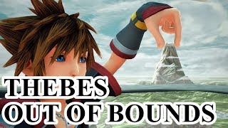 【KH3】テーベ壁抜けバグ【裏技】OLYMPUS THEBES OUT OF BOUNDS GLITCH