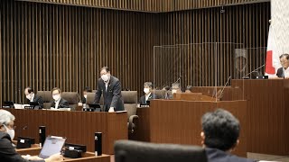 令和３年６月７日　報告・議案に対する質疑〜請願・陳情付託