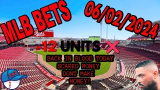 MLB Picks Today 06/02/2024 | FREE MLB Best Bets, Straights, Player Props, And Parlays!