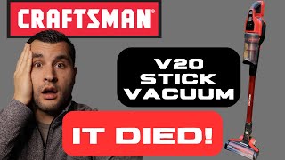 Craftsman V20 Stick Vacuum - 3 Year Review - Is It Any GOOD?