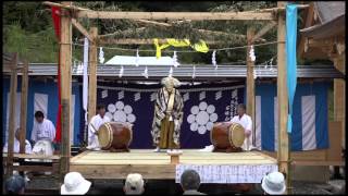 雄勝法印神楽「道祖」葉山神社竣工奉納