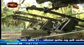 Wanni Operation SLA Captures LTTE Heavey Weapon Pandithar 1550 2009 Mar 19