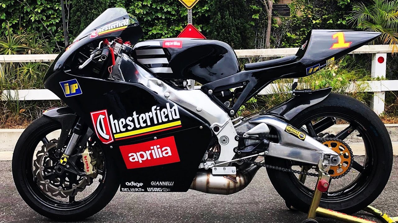 FINALMENTE E' PRONTA | APRILIA RS 250 (420?) - YouTube