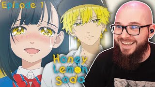 THIS IS CUTE! | Honey Lemon Soda Episode 1 Reaction | ハニーレモンソーダ | 日本語字幕付き