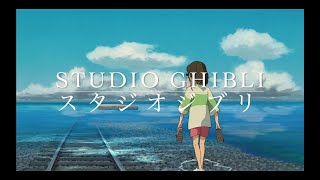 【Beautiful Relaxing Ghibli Piano Playlist】💛  1時間 ジブリメドレーピアノ💖 【作業用・癒し・勉強用BGM】