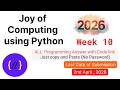 NPTEL Joy of Computing Using Python Week 10 🔥 All Programming Solutions + Code Link (2026)