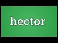 Hector Meaning