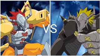 WarGreymon vs BlackWarGreymon Eng Dub 4K UHD