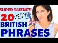 20 British Phrases & Expressions to Sound Fluent in English  #advancedenglish #lingodamarathon #spon