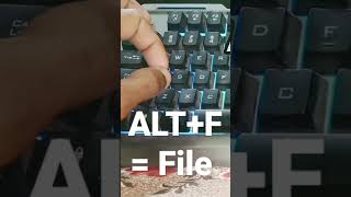 shortcut keys laptop/PC/computer 🖥️⌨️😱😱 #computer #1M