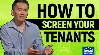 Avoid DISASTER Tenants and Evictions: Our Tenant Screening Process