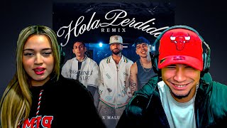 HOLA PERDIDA REMIX (Official Video) Luck Ra, Maluma, KHEA || REACCIÓN