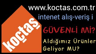 koçtaş.com.tr den alışveriş yapılır mı? (yapı market) #tuketici #tüketici #alwaysONE