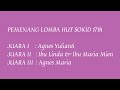 PEMENANG LOMBA HUT SOKID 17th