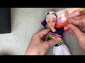 Unboxing - Barbie Rainbow Sparkle Hair