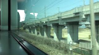 JR鹿児島本線 車窓 瀬高駅～羽犬塚駅（815系区間快速ワンマン)