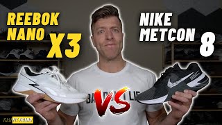 REEBOK NANO X3 VS NIKE METCON 8 | Which is BEST for you?