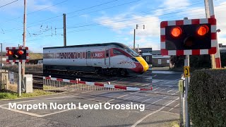 Morpeth North Level Crossing, Coopies Lane, Morpeth. 🔴🟠🔴