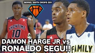 Damon Harge Jr vs Ronaldo Segu Sparks INTENSE Showtime Ballers vs 1Family Game!! | Full Highlights