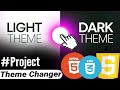 Your Website Needs This!  Light & Dark Mode Switcher in HTML, CSS & JS