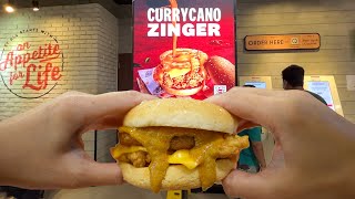 KFC Crazy Curry Burger