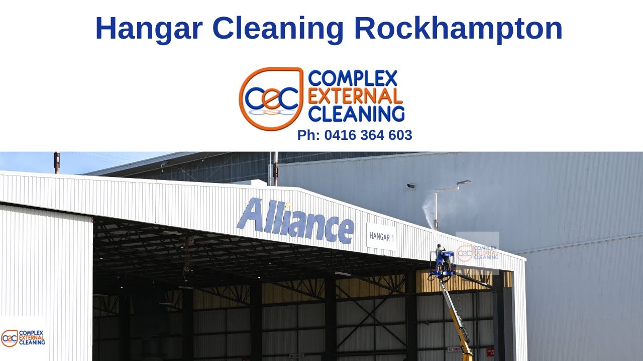 Rockhampton Aircraft Hangar Cleaning - YouTube