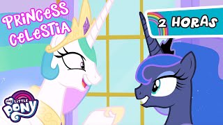 My Little Pony en español 🦄 Episodios | Episodios de la Princesa Celestia | 2 ho