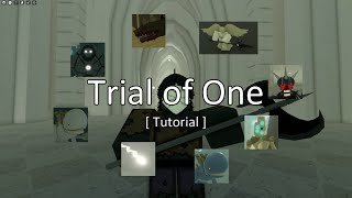 [Deepwoken] How to beat the Trial of One