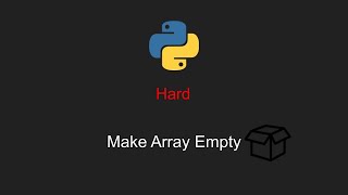 2659 Make Array Empty (LeetCode Hard)