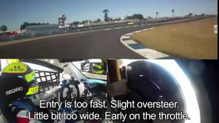 WTCC Curitiba, glowing brakes onboard lapguide by Tom Coronel, ROAL Motorsport, Brazil FIA WTCC