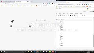 dinosaur's chrome bot by python