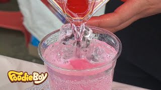 벚꽃 에이드 / Cherry Blossom Ade - Korean Street Food / 진해 군항제 경화역 길거리 음식