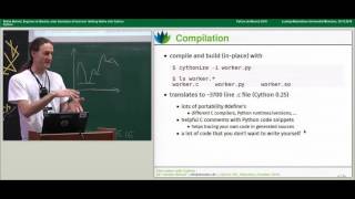 Stefan Behnel – Getting Native with Cython