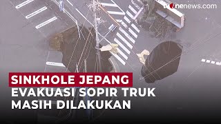 Sebanyak 1,2 Juta Warga Jepang Diimbau Tak Mandi-Cuci Imbas Sinkhole | OneNews Update