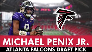 Michael Penix Jr. Selected By Falcons With #8 Pick In 1st Round of 2024 Draft - Instant Reaction