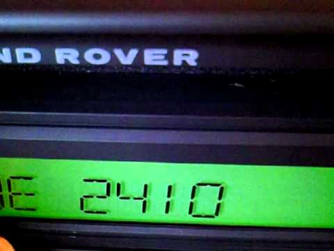 LAND ROVER CD PLAYER CODE LAND ROVER CD PLAYER CODE