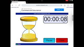 20 Second Sand Timer