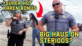 1st Amendment Audit 👮 4 CHILDISH POLICE OFFICERS 👮 VIOLATE First Amendment Auditor