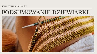 Knitting Vlog17-@primrose.knitter PODSUMOWANIE DZIEWIARKI-Co się udało a co nie w letnich udziergach